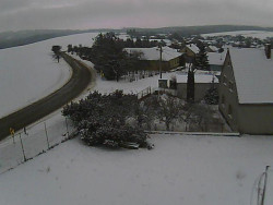 Vjezd do obce ze severu