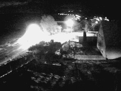 Vjezd do obce ze severu