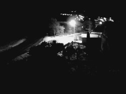 Vjezd do obce ze severu