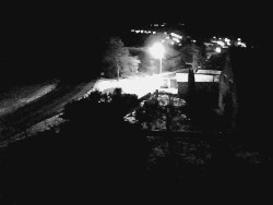 Vjezd do obce ze severu