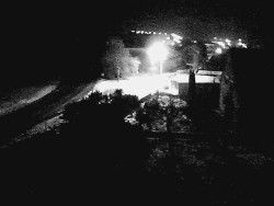 Vjezd do obce ze severu