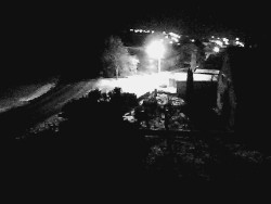 Vjezd do obce ze severu