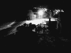 Vjezd do obce ze severu