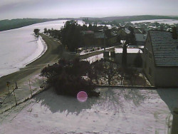 Vjezd do obce ze severu