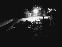 Vjezd do obce ze severu