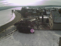 Vjezd do obce ze severu