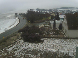 Vjezd do obce ze severu