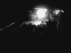 Vjezd do obce ze severu