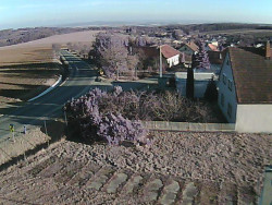 Vjezd do obce ze severu