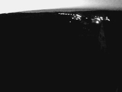 Vjezd do obce ze severu