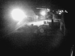 Vjezd do obce ze severu