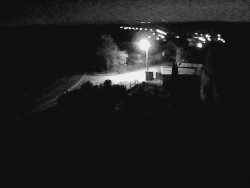 Vjezd do obce ze severu