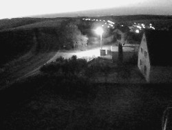 Vjezd do obce ze severu