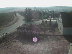 Vjezd do obce ze severu