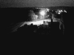 Vjezd do obce ze severu