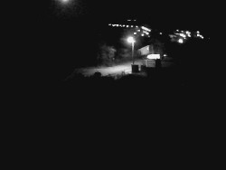 Vjezd do obce ze severu