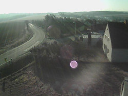 Vjezd do obce ze severu