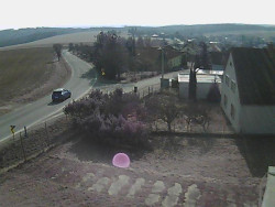 Vjezd do obce ze severu