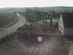 Vjezd do obce ze severu