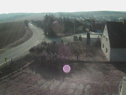 Vjezd do obce ze severu