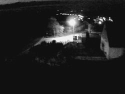 Vjezd do obce ze severu