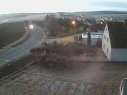 Vjezd do obce ze severu