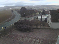 Vjezd do obce ze severu