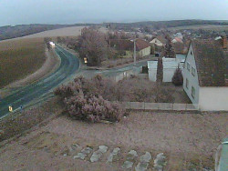 Vjezd do obce ze severu