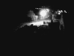 Vjezd do obce ze severu