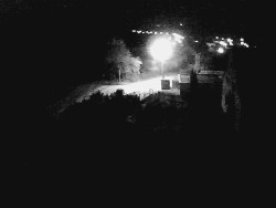 Vjezd do obce ze severu