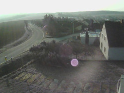 Vjezd do obce ze severu