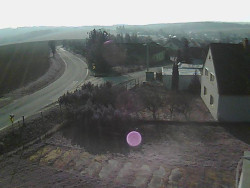 Vjezd do obce ze severu