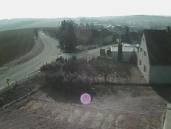 Vjezd do obce ze severu