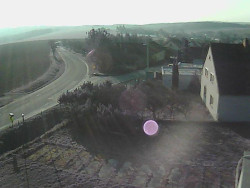 Vjezd do obce ze severu