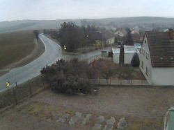 Vjezd do obce ze severu