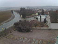 Vjezd do obce ze severu