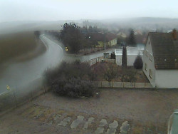 Vjezd do obce ze severu