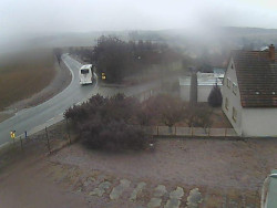 Vjezd do obce ze severu