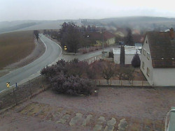 Vjezd do obce ze severu