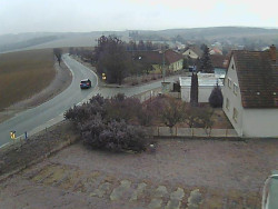 Vjezd do obce ze severu