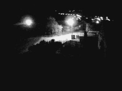 Vjezd do obce ze severu