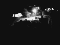 Vjezd do obce ze severu