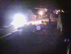 Vjezd do obce ze severu