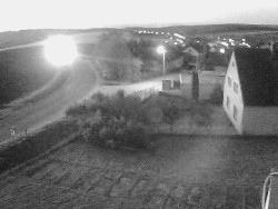 Vjezd do obce ze severu