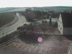 Vjezd do obce ze severu