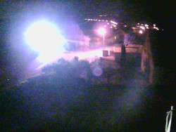 Vjezd do obce ze severu