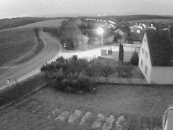 Vjezd do obce ze severu