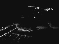 Vjezd do obce ze severu