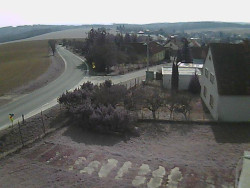 Vjezd do obce ze severu