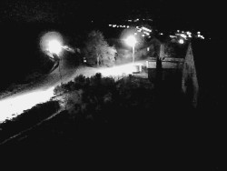 Vjezd do obce ze severu